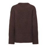 ONLY Only dame strik trøje ONLMAGGIE Knit Seal Brown