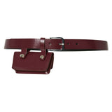 PIECES PCFIA dame bælte PCFIA Belts Rhubarb silver