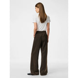 PIECES PIECES DAME BUKSER PCFALKA Pant Delicioso Pinstripe