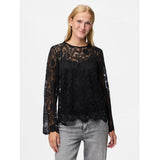 PIECES PIECES DAME TOP PCOLLINE Restudsalg Black