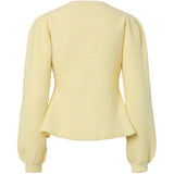 PIECES PIECES Dame Cardigan PCSilly Cardigan Pale Banana MELANGE