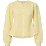 PIECES PIECES Dame Cardigan PCSilly Cardigan Pale Banana MELANGE