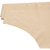 PIECES PIECES dame 3-pack thong PCNAMEE Underwear Peach Taffy