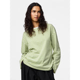PIECES PIECES dame Bluse PCSADIE Blouse Bright White HERBAL GARDEN