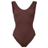 PIECES PIECES dame badedragt PCKENNA Swimwear Deep Mahogany