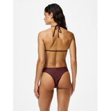 PIECES PIECES dame bikini PCBAOMI Swimwear Deep Mahogany