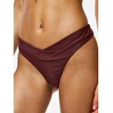 PIECES PIECES dame bikini PCBAOMI Swimwear Deep Mahogany