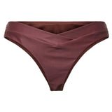 PIECES PIECES dame bikini PCBAOMI Swimwear Deep Mahogany