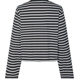 PIECES PIECES dame bluse PCFIONA Blouse Black Bright White