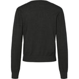 PIECES PIECES dame bluse PCNATALIE Knit Dark grey melange