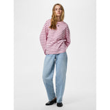 PIECES PIECES dame bluse PCSADIE Blouse Roseate Spoonbill TAWNY PORT