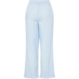 PIECES PIECES dame bukser PCLILIA Restudsalg Nantucket Breeze White