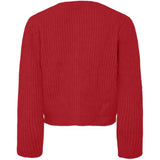 PIECES PIECES dame cardigan PCJYDA Cardigan High risk red