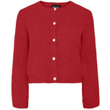 PIECES PIECES dame cardigan PCJYDA Cardigan High risk red