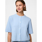 PIECES PIECES dame cardigan PCSILLY Cardigan Cashmere Blue MELANGE
