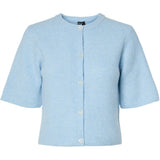 PIECES PIECES dame cardigan PCSILLY Cardigan Cashmere Blue MELANGE
