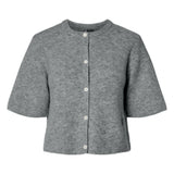 PIECES PIECES dame cardigan PCSILLY Cardigan Medium grey melange