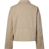PIECES PIECES dame jakke PCPAM Jacket Greige