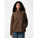 PIECES PIECES dame jakke PCSADIA Jacket Coffee Quartz