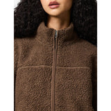 PIECES PIECES dame jakke PCSADIA Jacket Coffee Quartz