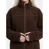 PIECES PIECES dame jakke PCSADIA Jacket Hot Fudge
