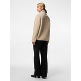 PIECES PIECES dame jakke PCSADIA Jacket Silver Gray