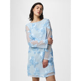 PIECES PIECES dame kjole PCEVA Dress Cashmere Blue
