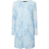 PIECES PIECES dame kjole PCEVA Dress Cashmere Blue