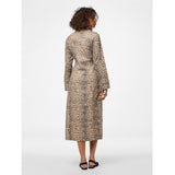 PIECES PIECES dame kjole PCFIA Restudsalg Black Leo