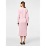PIECES PIECES dame kjole PCFLORA Dress Roseate Spoonbill FLOWER