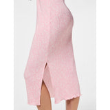 PIECES PIECES dame kjole PCFLORA Dress Roseate Spoonbill FLOWER