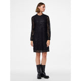 PIECES PIECES dame kjole PCOLLINE Restudsalg Black