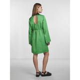 PIECES PIECES dame kjole PCSENA Dress Fern Green