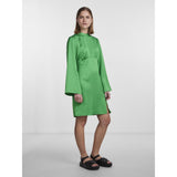 PIECES PIECES dame kjole PCSENA Dress Fern Green