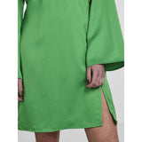 PIECES PIECES dame kjole PCSENA Dress Fern Green