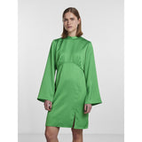 PIECES PIECES dame kjole PCSENA Dress Fern Green