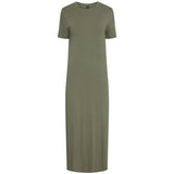 PIECES PIECES dame kjole PCSOFIA Restudsalg Deep Lichen Green