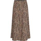 PIECES PIECES dame nederdel PCFRANAN Restudsalg Black Leo