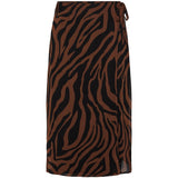 PIECES PIECES dame nederdel PCSALLY Restudsalg Mustang ZEBRA
