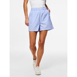 PIECES PIECES dame shorts PCBIBBY Shorts Hydrangea CLOUD DANCER