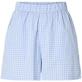 PIECES PIECES dame shorts PCBIBBY Shorts Hydrangea CLOUD DANCER