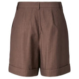PIECES PIECES dame shorts PCGERRY Shorts Coffee Quartz