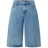 PIECES PIECES dame shorts PCSKY Shorts Medium blue denim