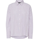 PIECES PIECES dame skjorte PCPIPPA Shirt Bonbon stripes