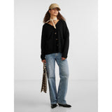 PIECES PIECES dame strik PCJULIANA Restudsalg Black