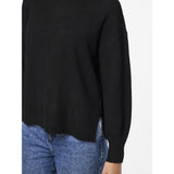 PIECES PIECES dame strik PCMALOU Restudsalg Black