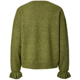 PIECES PIECES dame strik PCSALLY Knit Sphagnum MELANGE