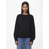 PIECES PIECES dame sweatshirt PCCHILLI Sweatshirt Black