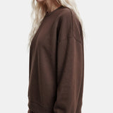 PIECES PIECES dame sweatshirt PCCHILLI Sweatshirt Hot Fudge