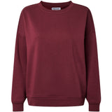PIECES PIECES dame sweatshirt PCCHILLI Sweatshirt Tawny Port